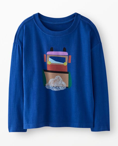 Holiday Long Sleeve Relaxed Fit T-Shirt